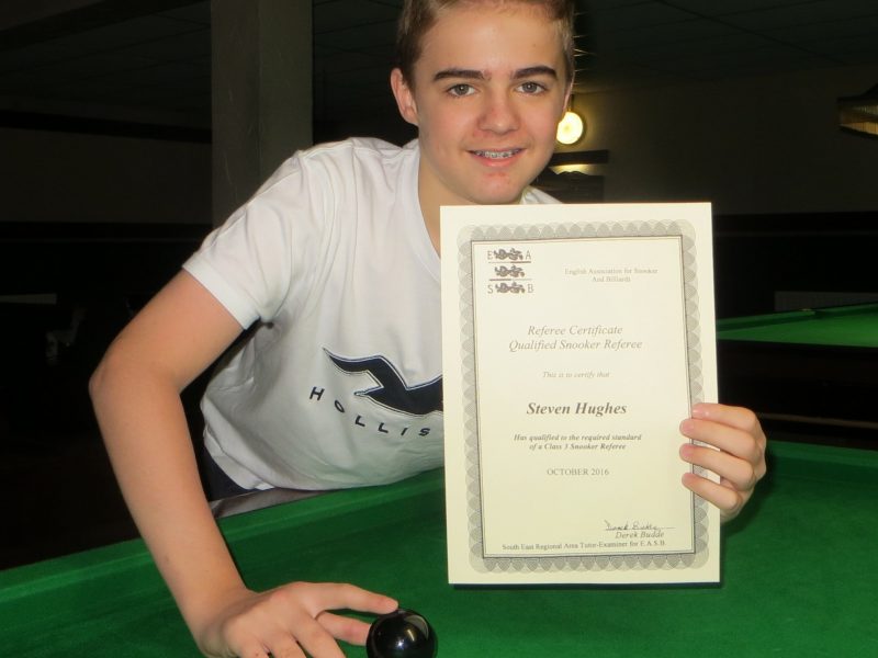 Being a Referee Snooker Academy